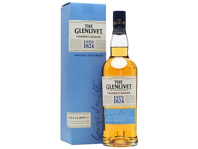 Віскі  The Glenlivet Founder's Reserve 0,5л. 40% в коробці