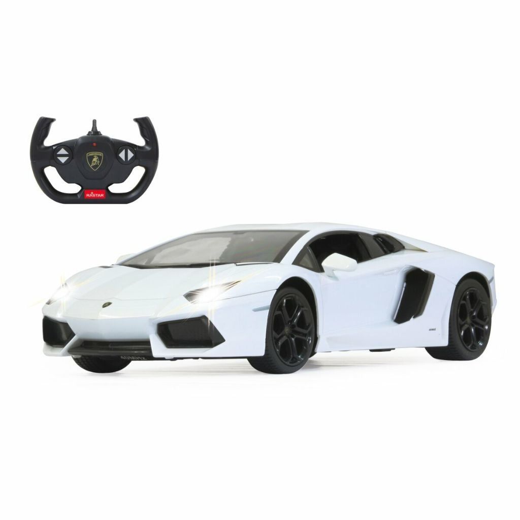 Автомобіль на р/к Lamborghini Aventador 1:14 білий 2,4 ГГц