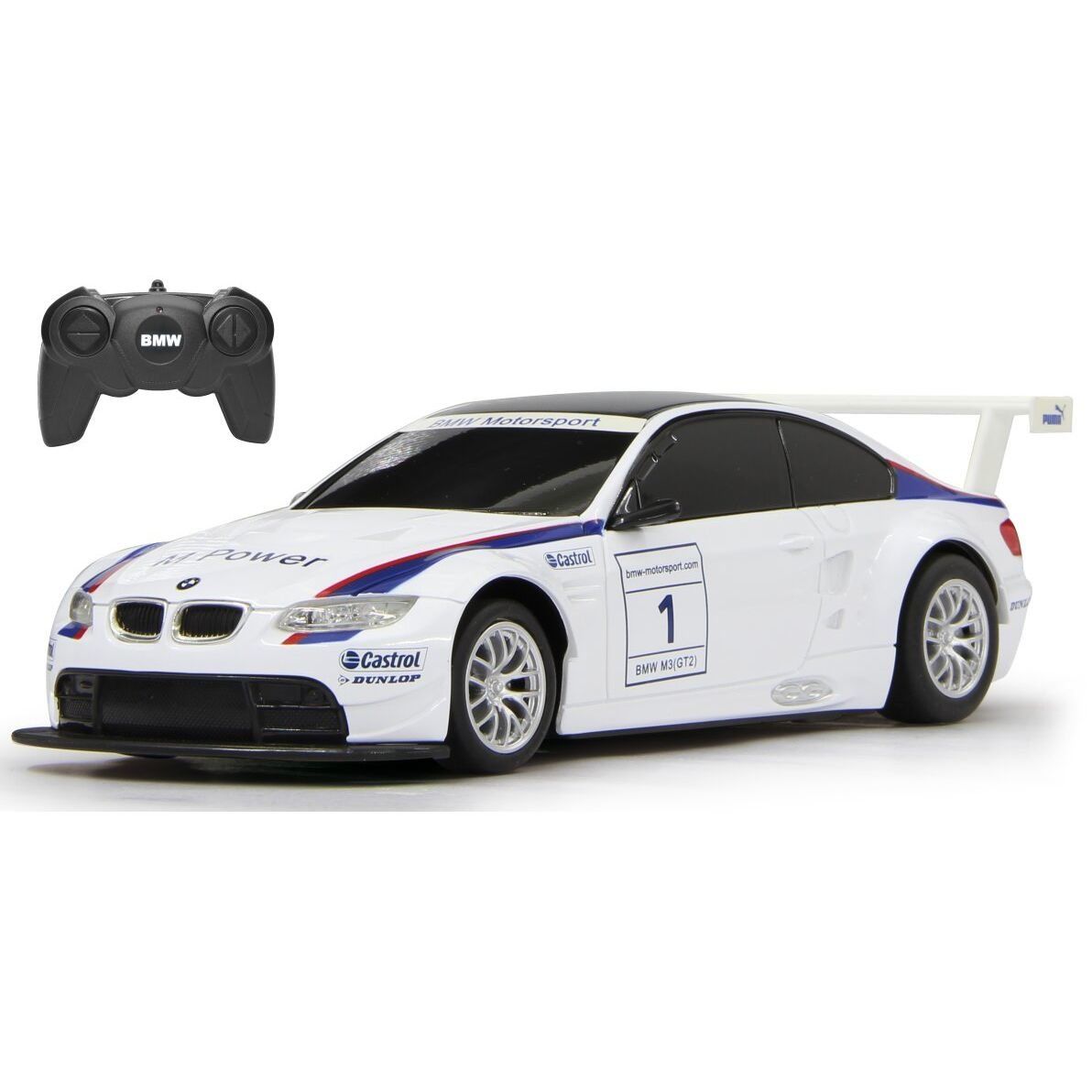 Автомобіль на р/к BMW M3 Sport 1:24, білий, 2.4МГц