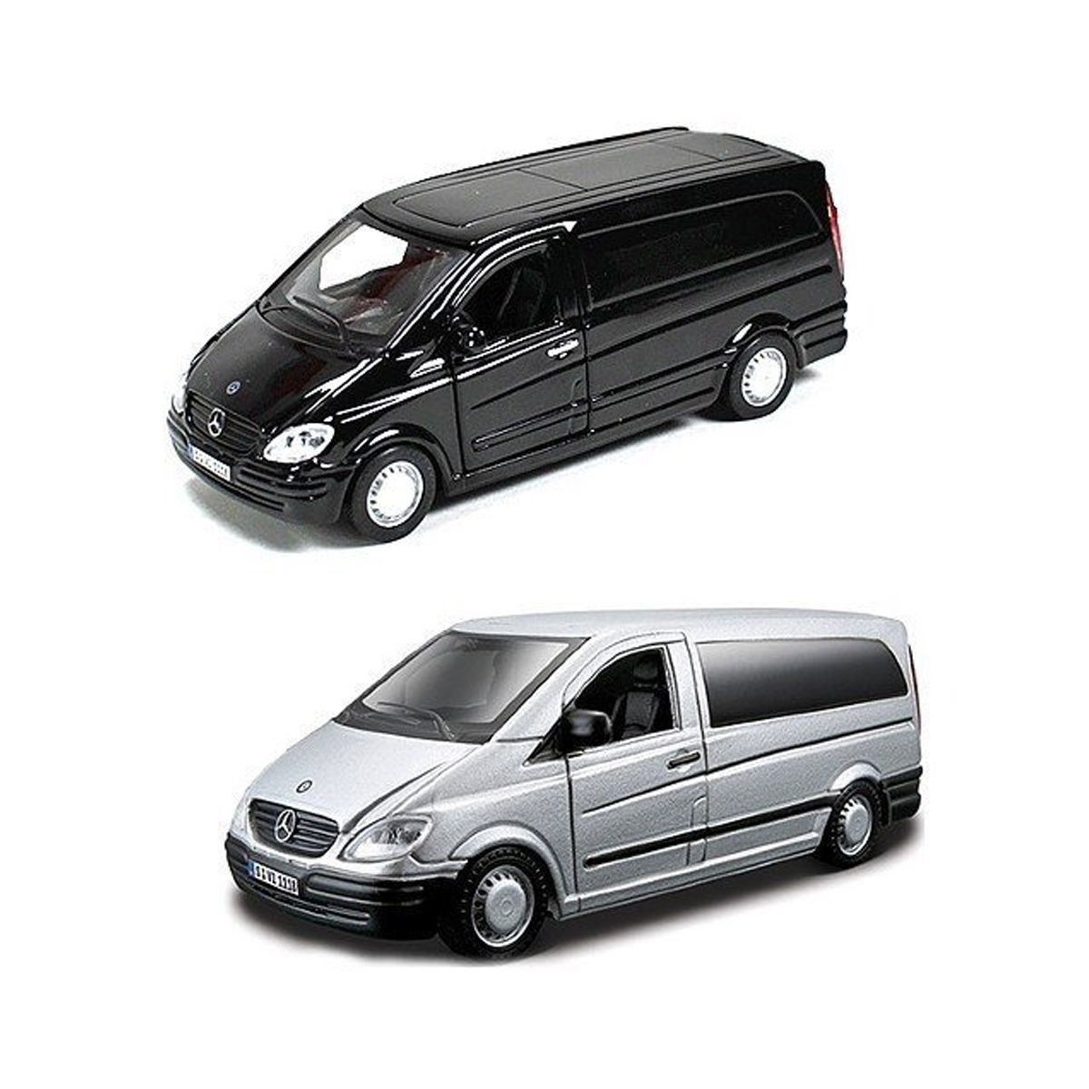 Автомодель - Mercedes-Benz Vito (асорті сріблястий, чорний1:32)