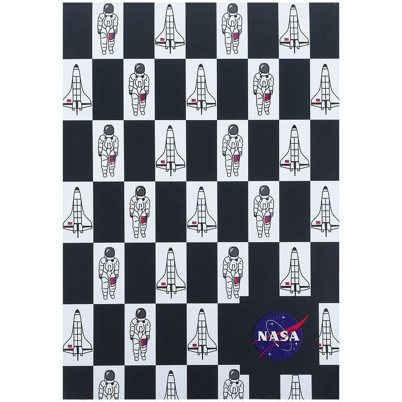 Блокнот-планшет, A5, 50арк, кл. NS-1 NASA  Kite
