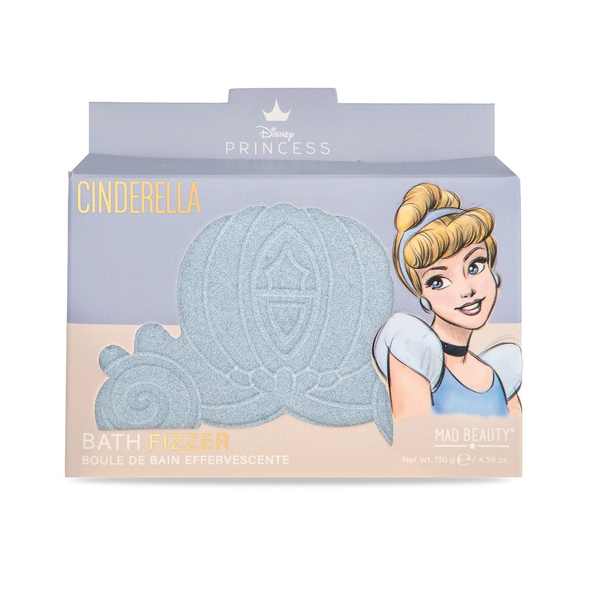 Бомба д/ванни DISNEY CINDERELLA подар.упак.130гр, аромат: Кедр лайм