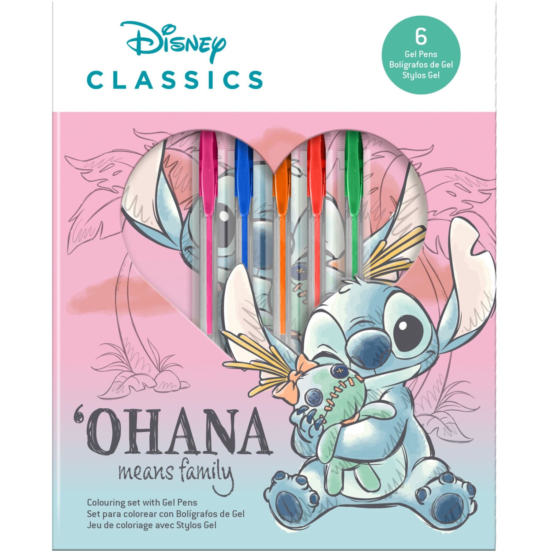 ГЕЛЕВІ РУЧКИ З БУКЛЕТОМ  STITCH