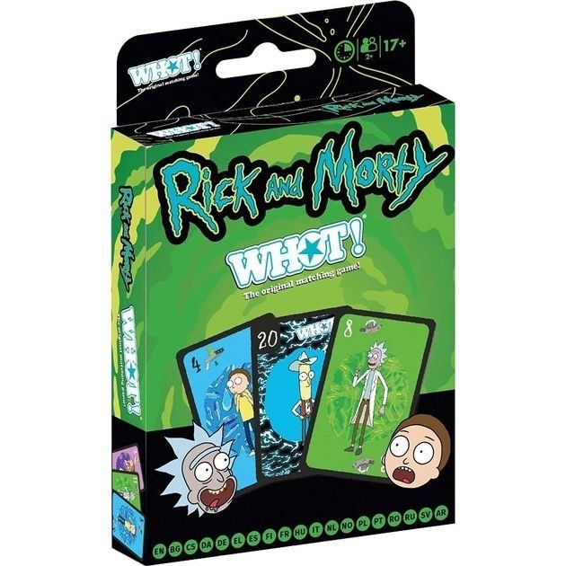 Гральні карти RICK AND MORTY WHOT! Board Game (Рік і Морті)