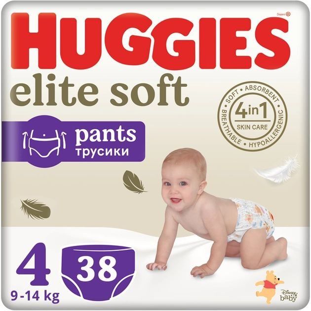 Huggies pant трусики-підгузки mega lebid 4 38x2