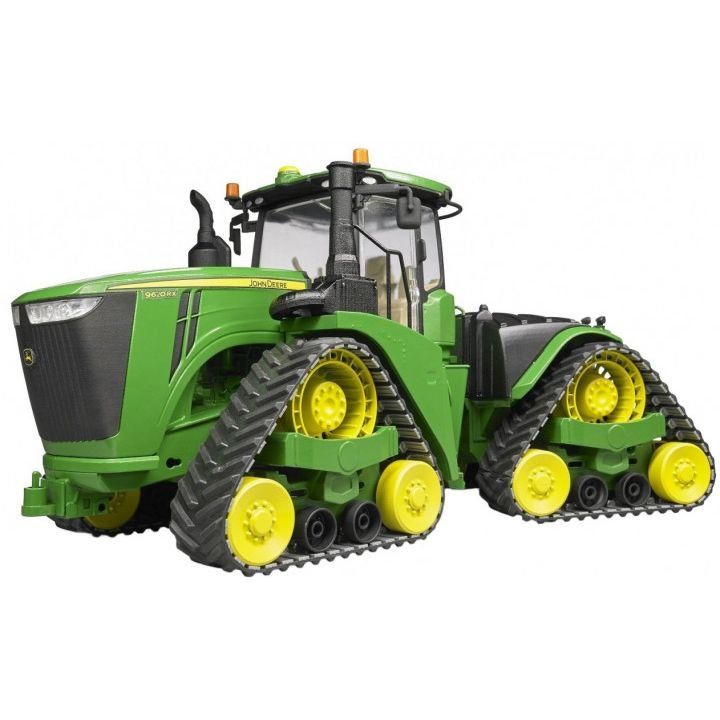 Іграшковий трактор "John Deere" на гусеницях