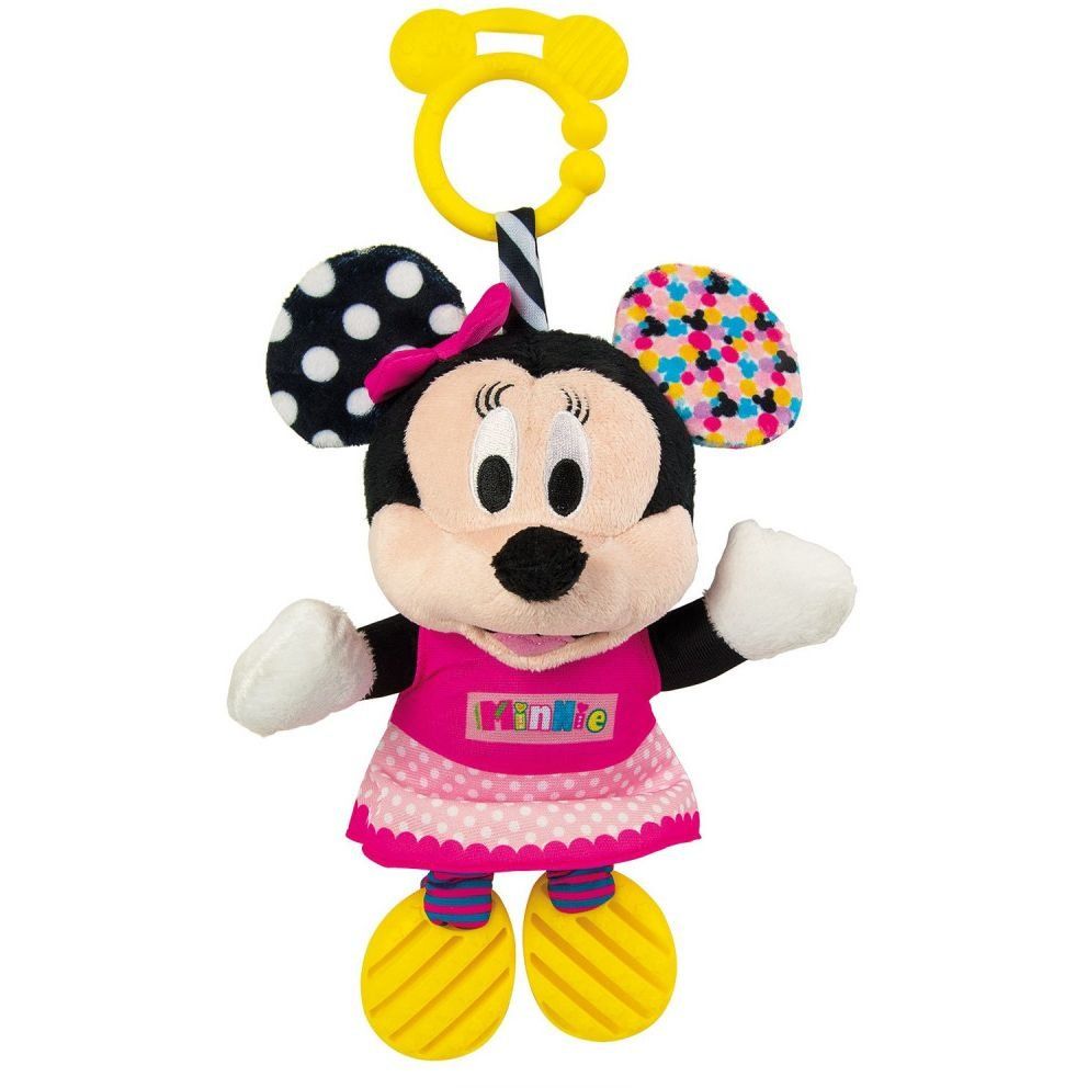 Іграшка м'яка на коляску Clementoni "Baby Minnie", серія "Disney Baby"