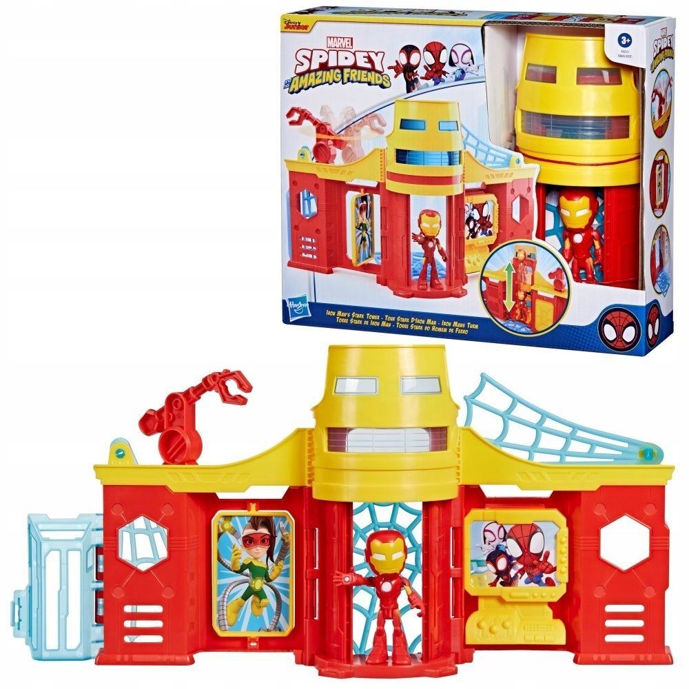 SAF SPIDEY SCENE PLAYSET AST