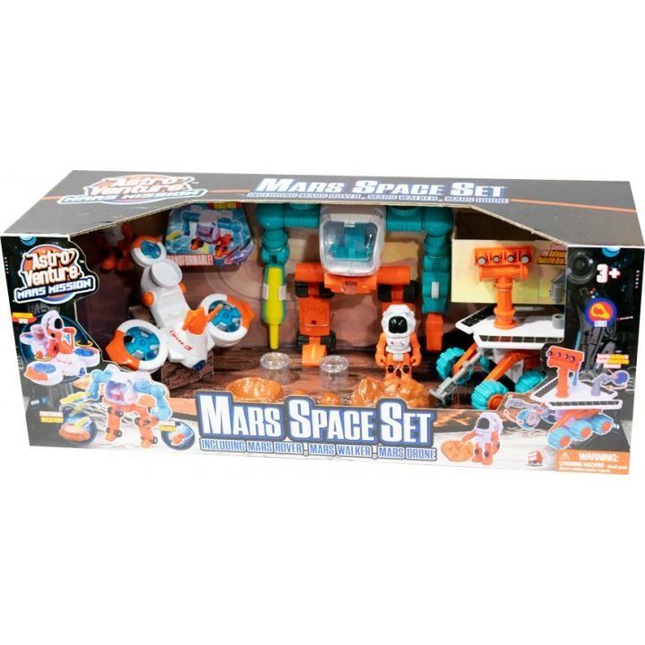 Игровой набор MARS SPACE SET/ КОСМИЧЕСКИЙ НАБОР "ИССЛЕДОВАНИЕ МАРСА"