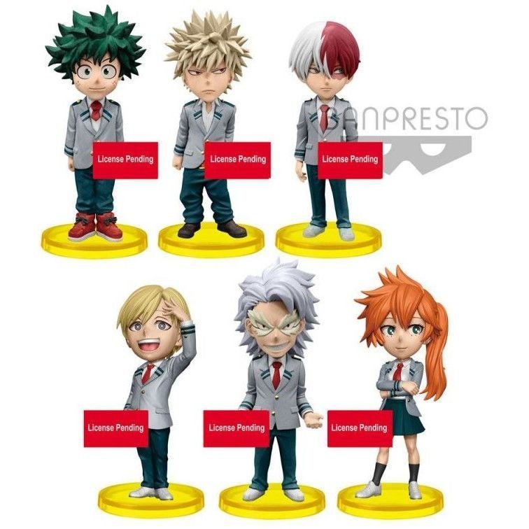 Колекційна фігурка My Hero Academia - World Collectable ChiBi Figure vol.4 (6 видів, в диспл),7см