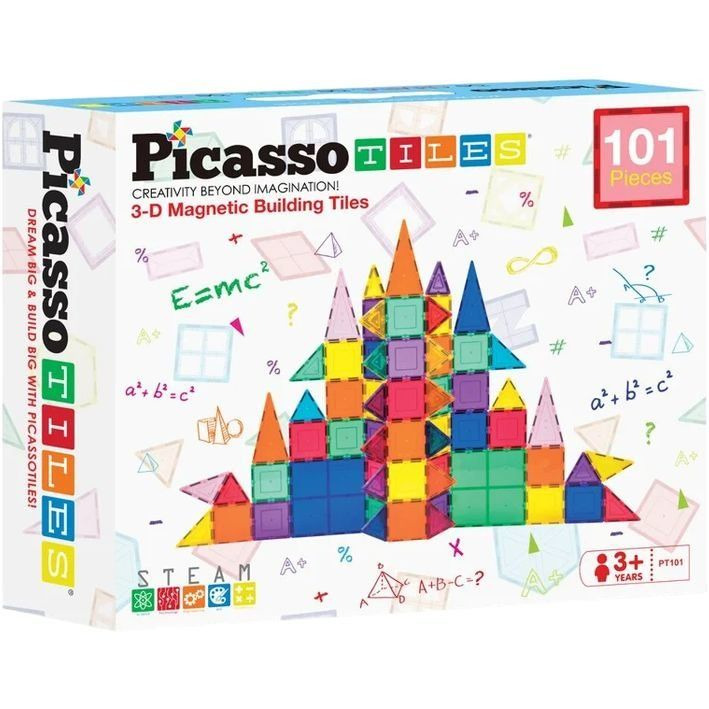 22402 PICASSO TILES конструктор магнітний: MAGNETIC BUILDING BLOCKS на 101 деталь