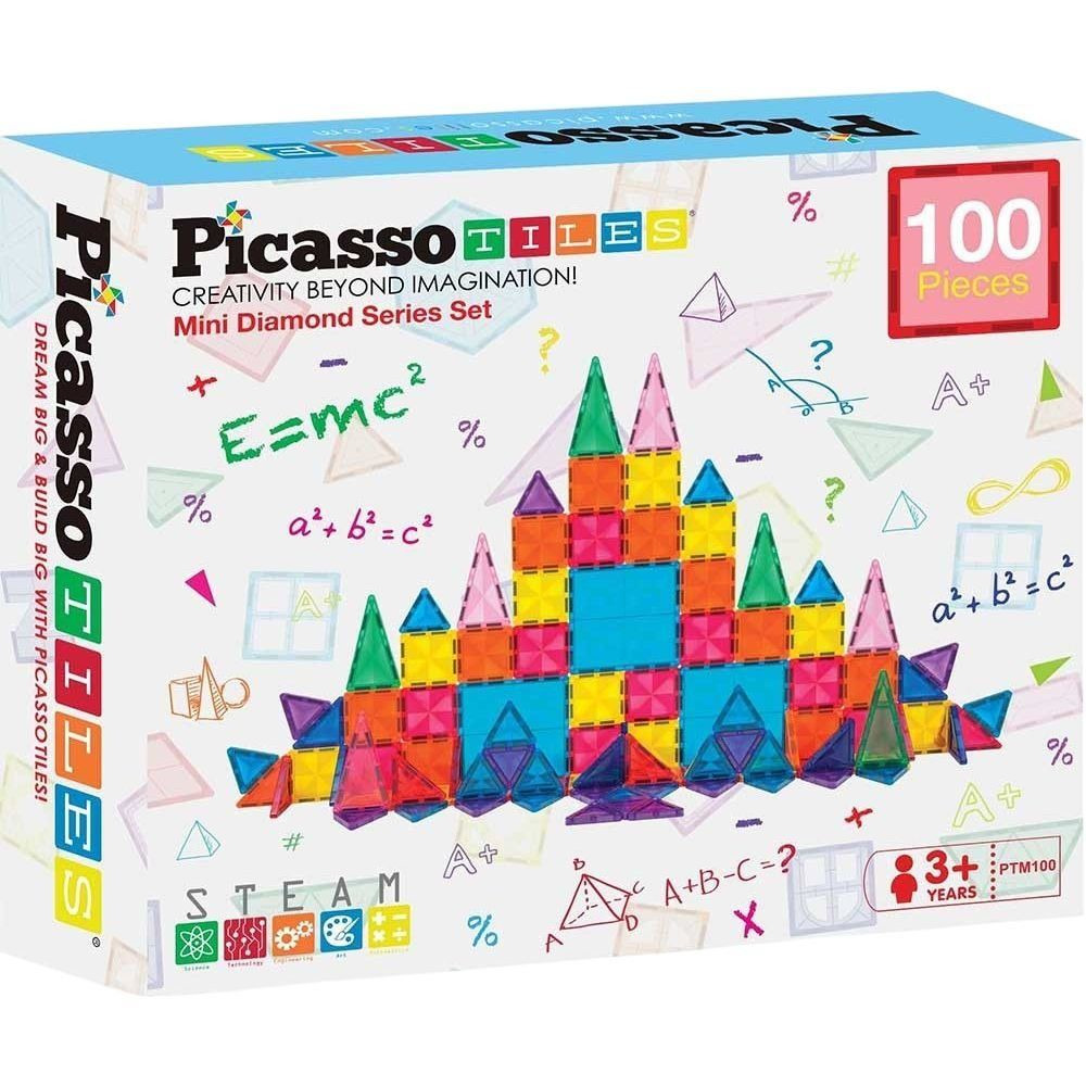 22327 PICASSO TILES конструктор магнітний: MINI DIAMOND SERIES SET на 100 деталей