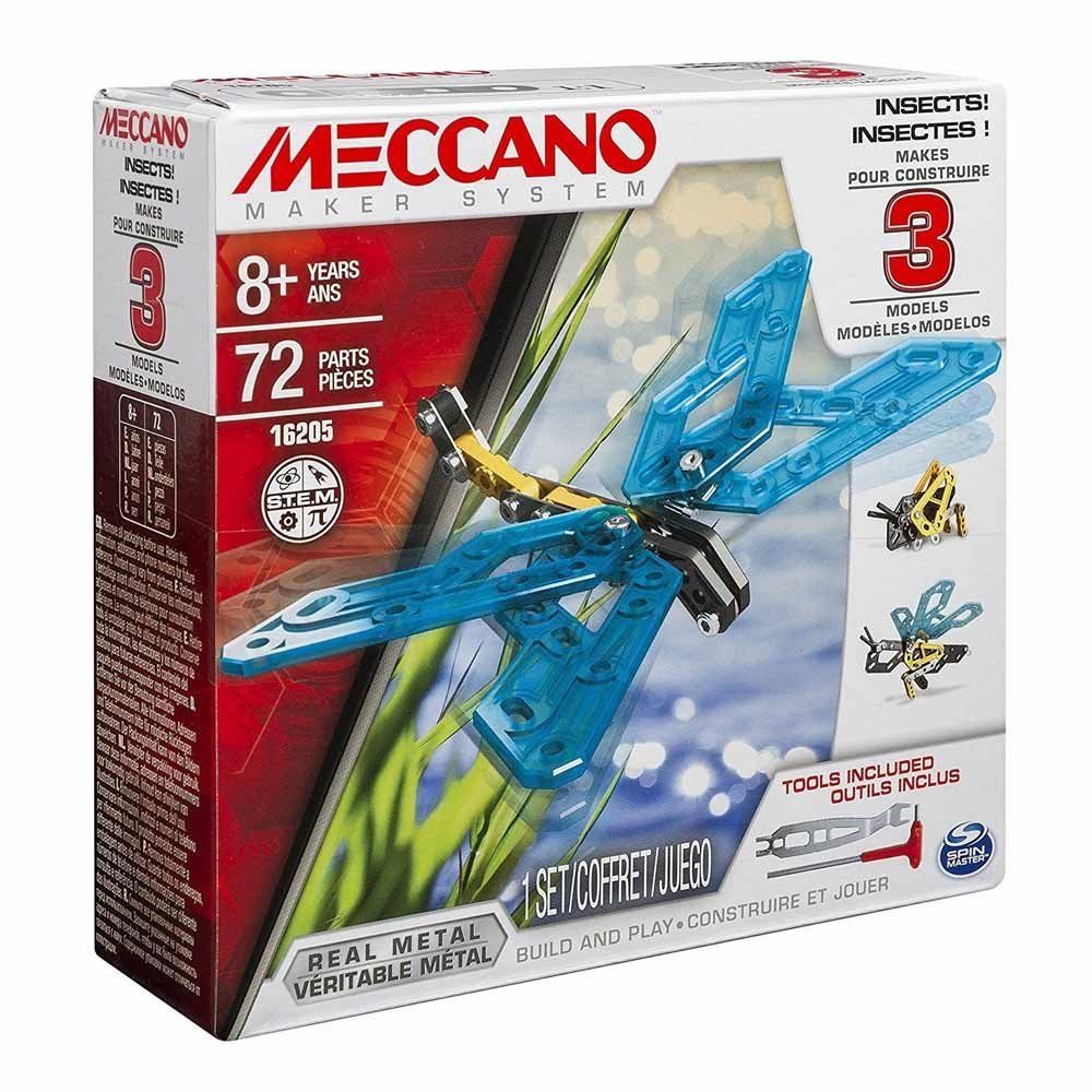 Конструктор "Meccano" 6026714, 15*15*5 см, 3 моделі, 87 деталей, у коробці