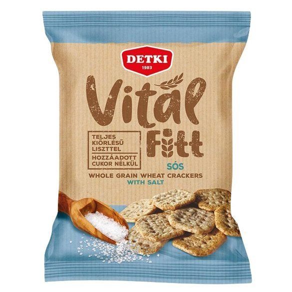 Крекери VITAL Fitt з сіллю,100