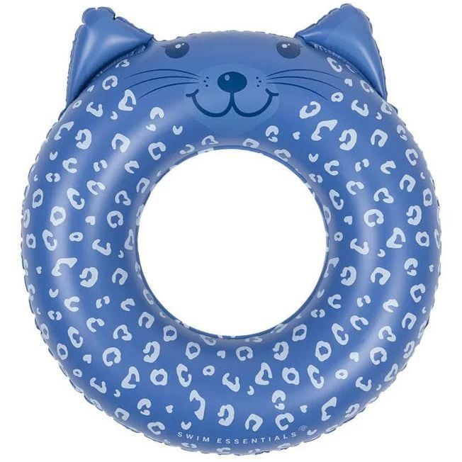 Круг для плавання 55 см  Animal Blue Leopard