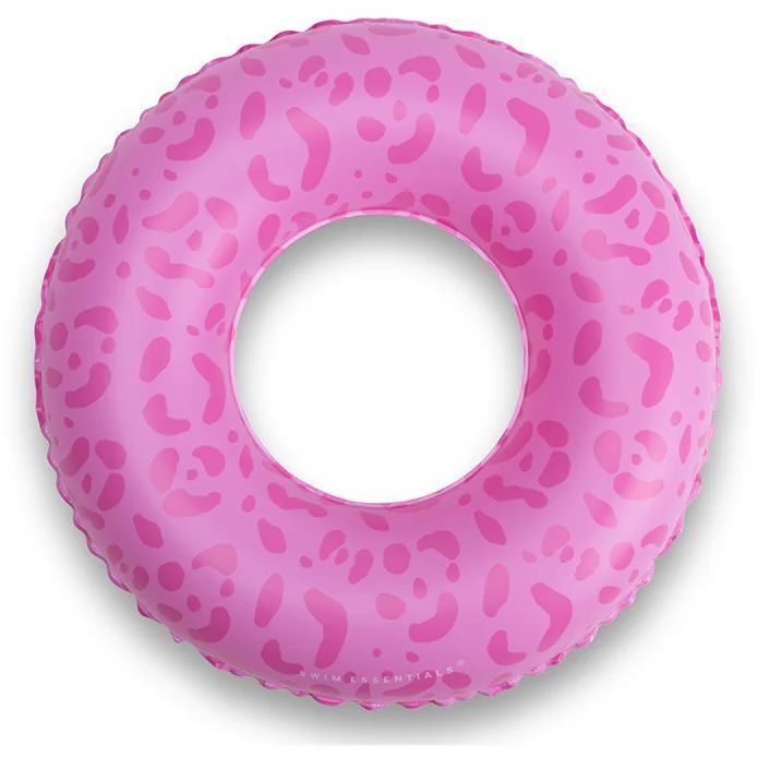 Круг для плавання 55 см Pink Leopard