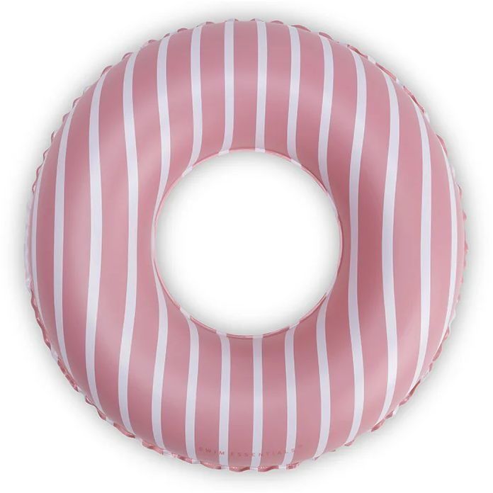 Круг для плавання 55 см Red White Striped