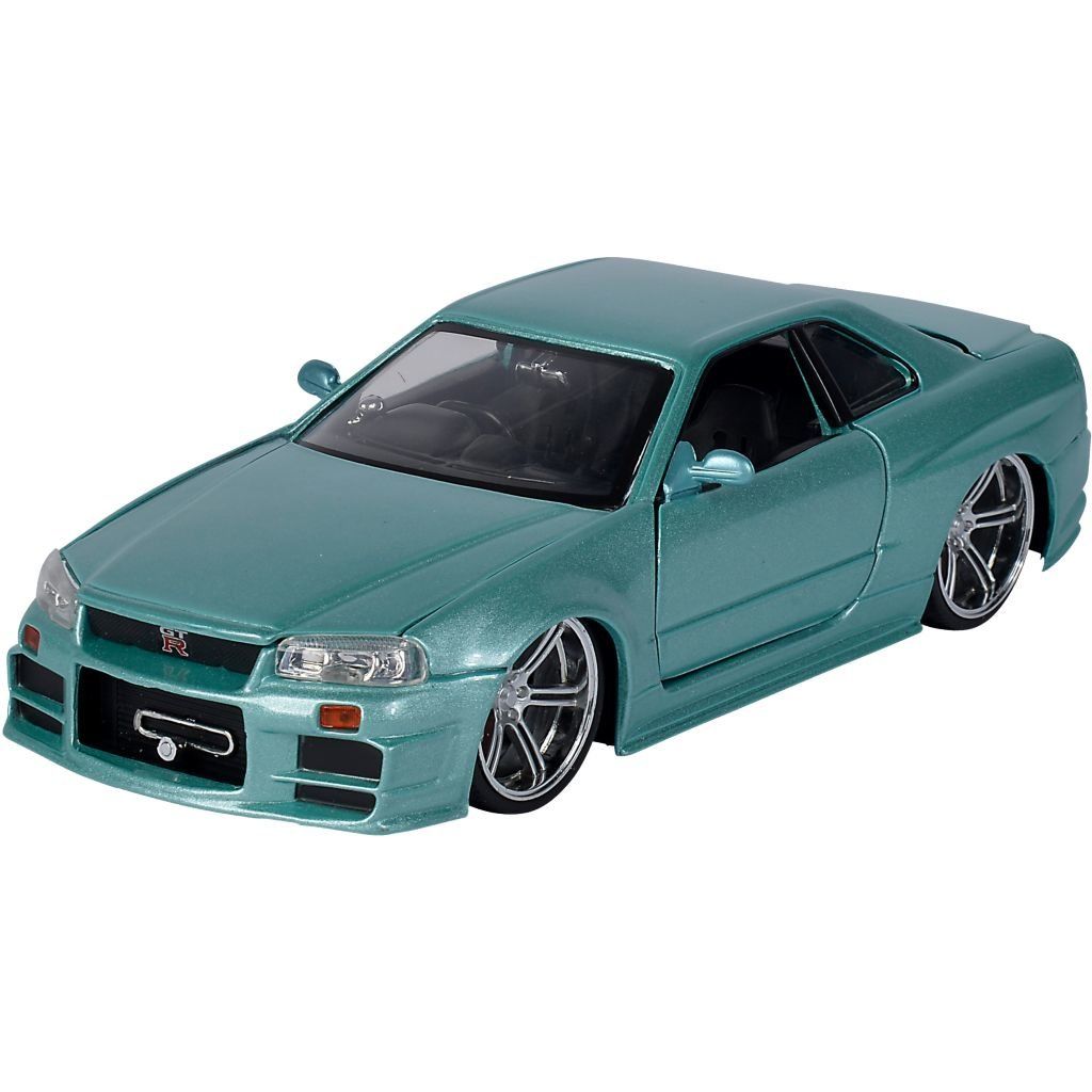 Машина металева "Nissan Skyline GT-R (2002)" серії "Форсаж" М1:24, 8+