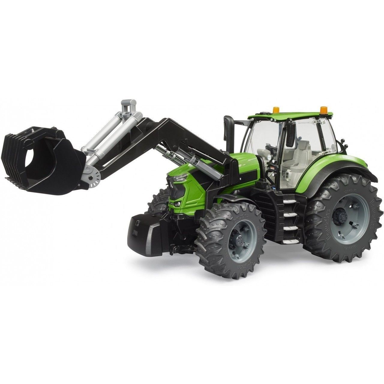 Машинка іграшкова. Трактор Deutz 8280 TTV з переднім навантажувачем