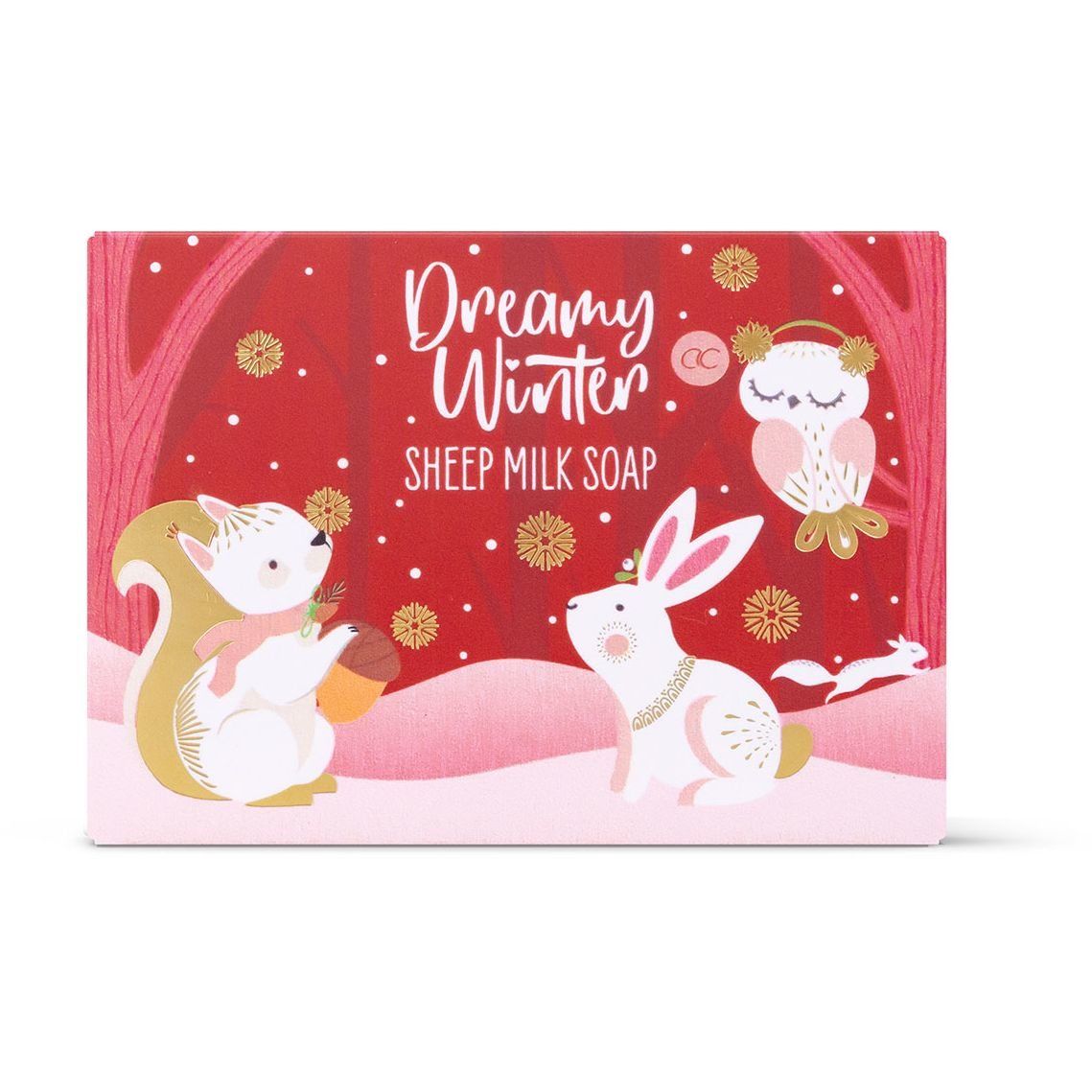 Мило д/рук з овечого молока DREAMY WINTER 100г в папер. упак., аромат: Marshmallow