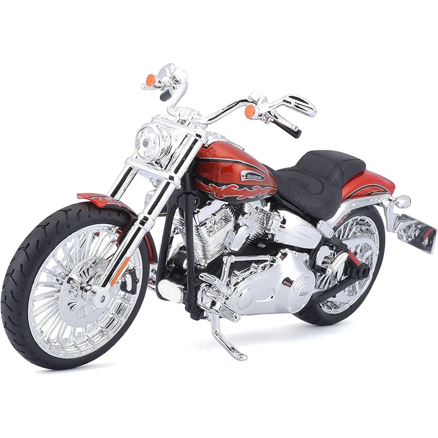 Мотоцикл іграшковий "Harley-Davidson Motorcycles With Stand", масштаб 1:12, в асортименті