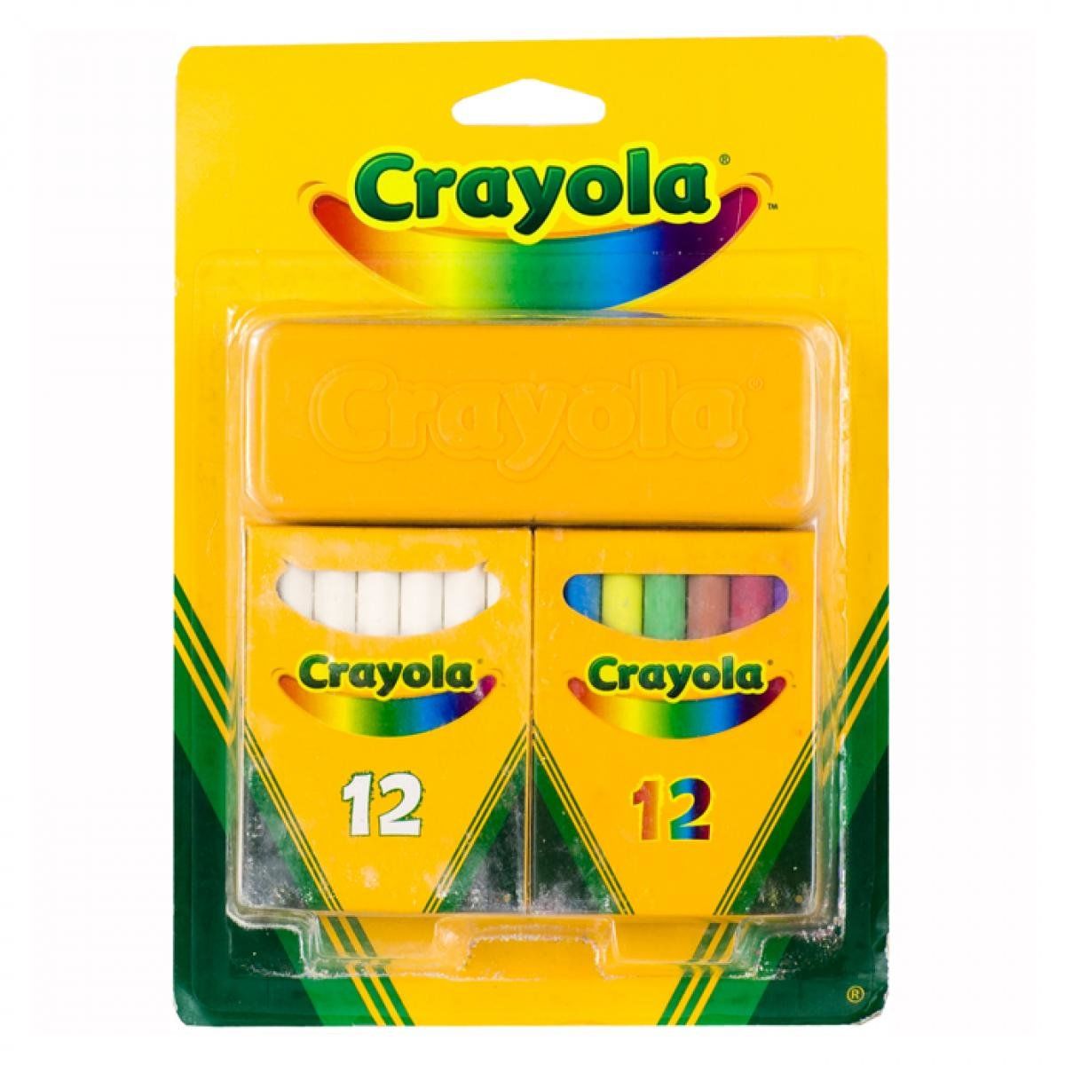 CRAYOLA Набір крейди з щіткою для стирання