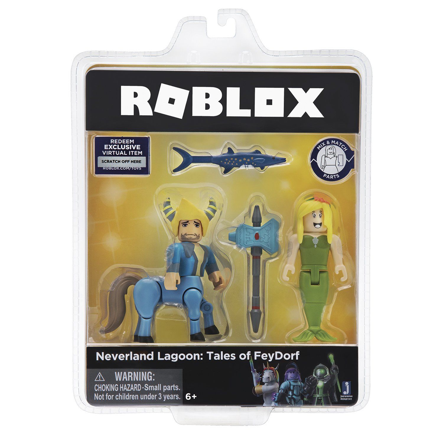 Набір колекційних фігурок Jazwares Roblox - Packs Neverland Lagoon: Tales of FeyDorf W3