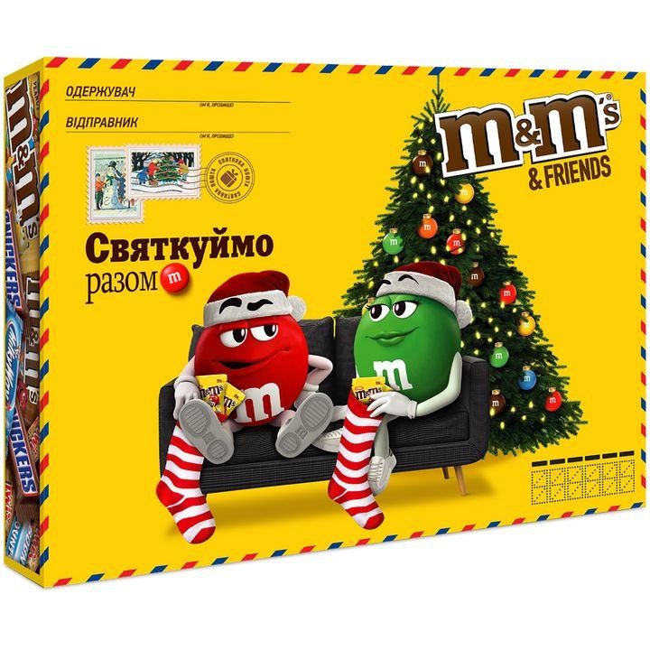 10282275  2023 M&M'S&FRIENDS M БАНДЕРОЛЬ 12*190Г