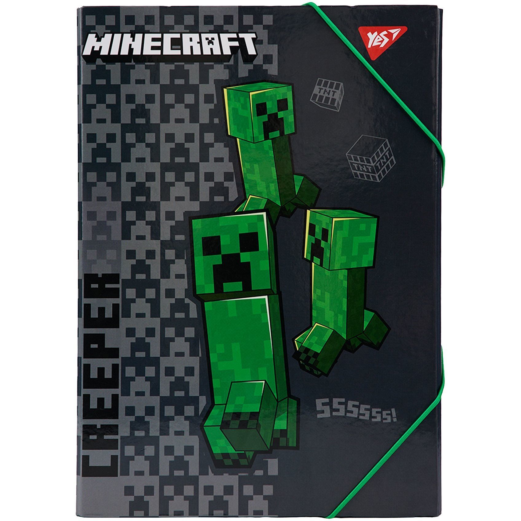 Папка для праці Yes картонна А4 "Minecraft"