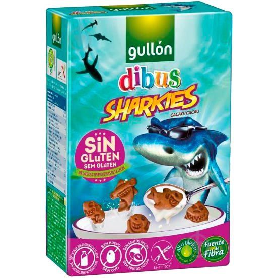 Печиво Gullon "Dibus sharkies" без глютену, 250 г