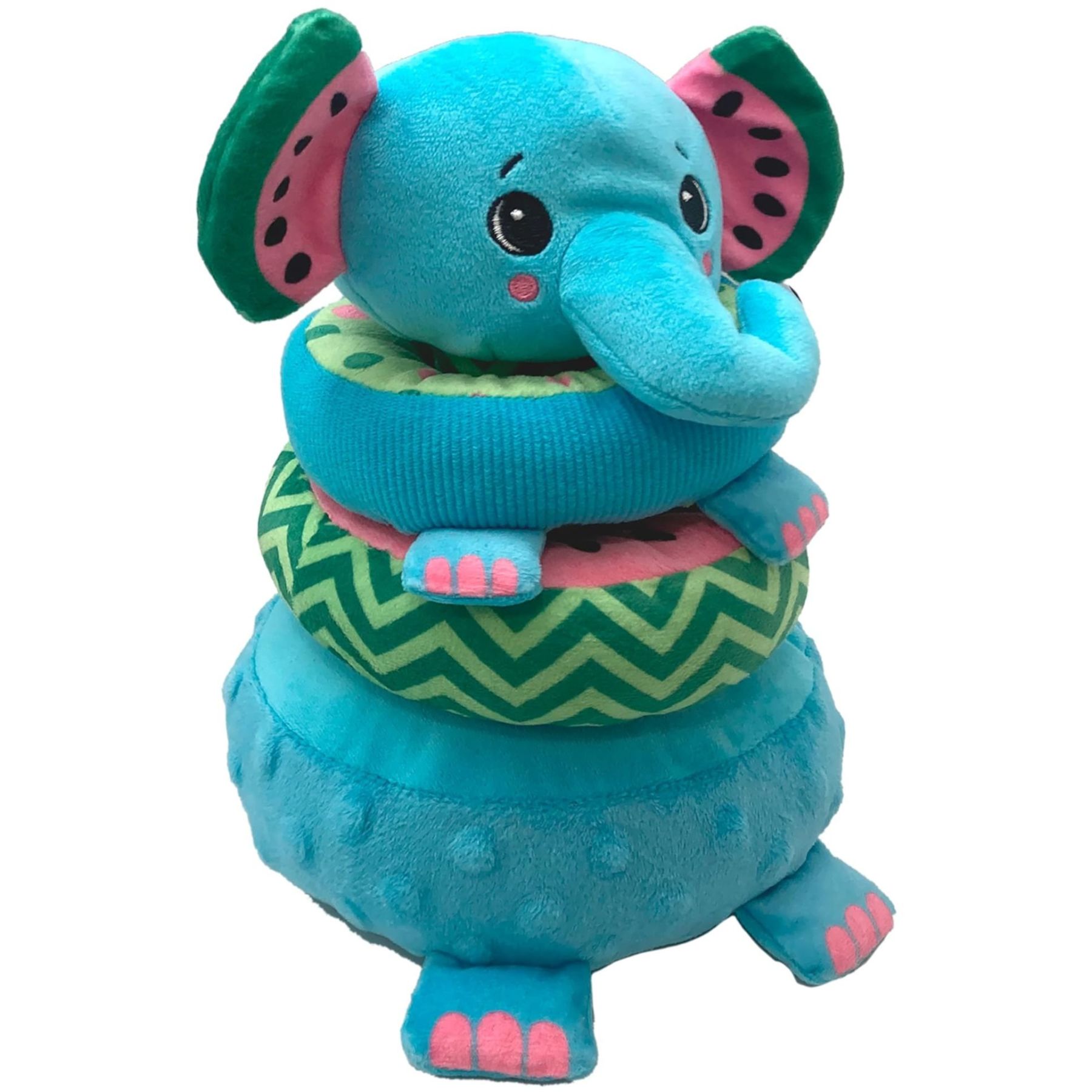 DISCOVERY & PLAY - ПЛЮШЕВЕ КІЛЬЦЕ ДЛЯ СКЛАДАННЯ MELANY MELEPHANT FROOTIMALS