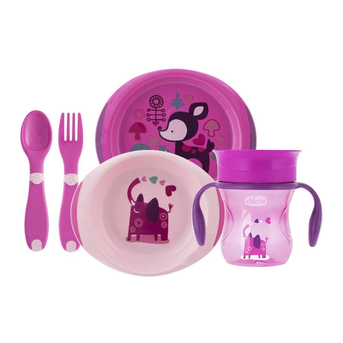 Подарунковий набір посуду "Meal Set", від 12м+ (дівчинка)