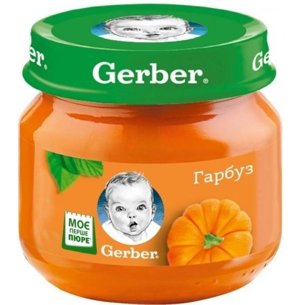 Пюре гарбуз 80г, Gerber