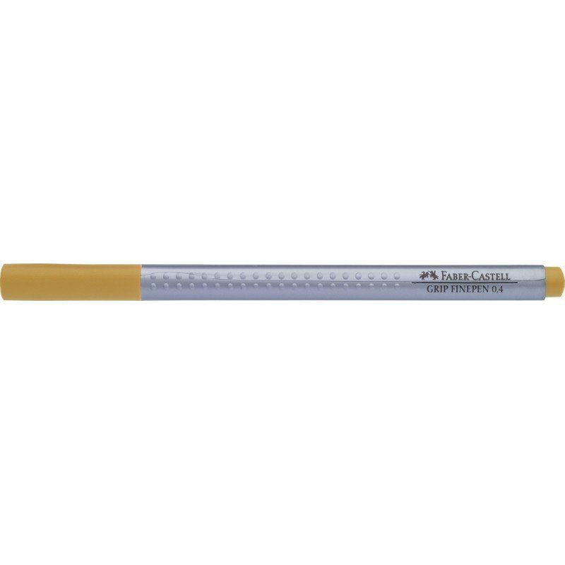 151682 Ручка капілярна Faber-Castell Grip Finepen 0,4 мм ТЕМНАЯ ОХРА