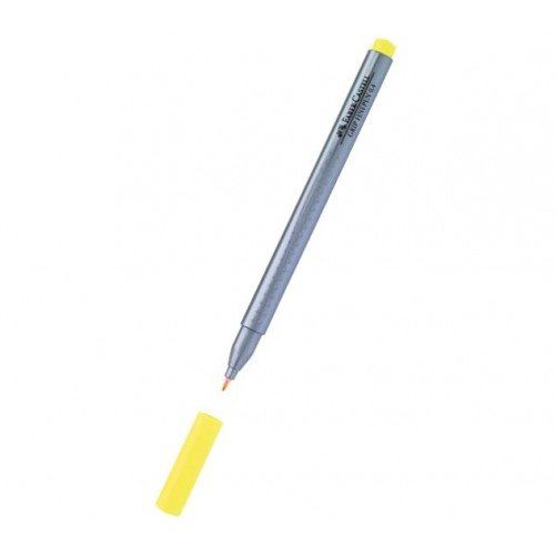 151606 РУЧКА GRIP 0,4 ЖОВТИЙ ХРОМ FINE PEN