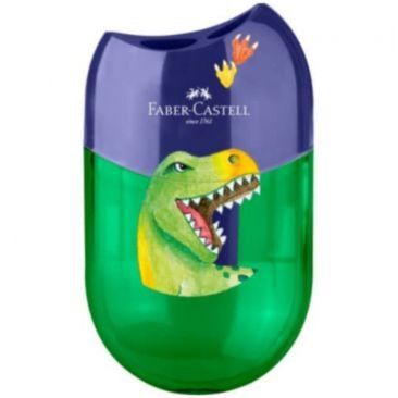 183552 СТРУГАЧКА DINOSAUR ДВОЙНА З КОНТЕЙНЕРОМ