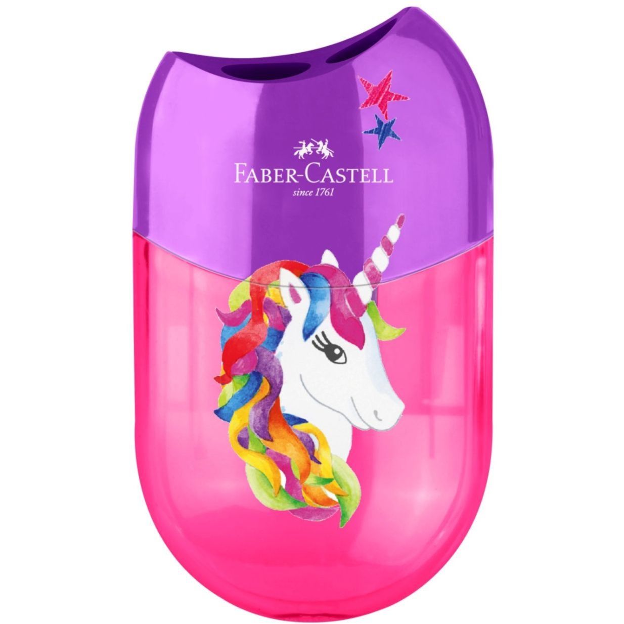 183553 СТРУГАЧКА UNICORN ДВОЙНА З КОНТЕЙНЕРОМ