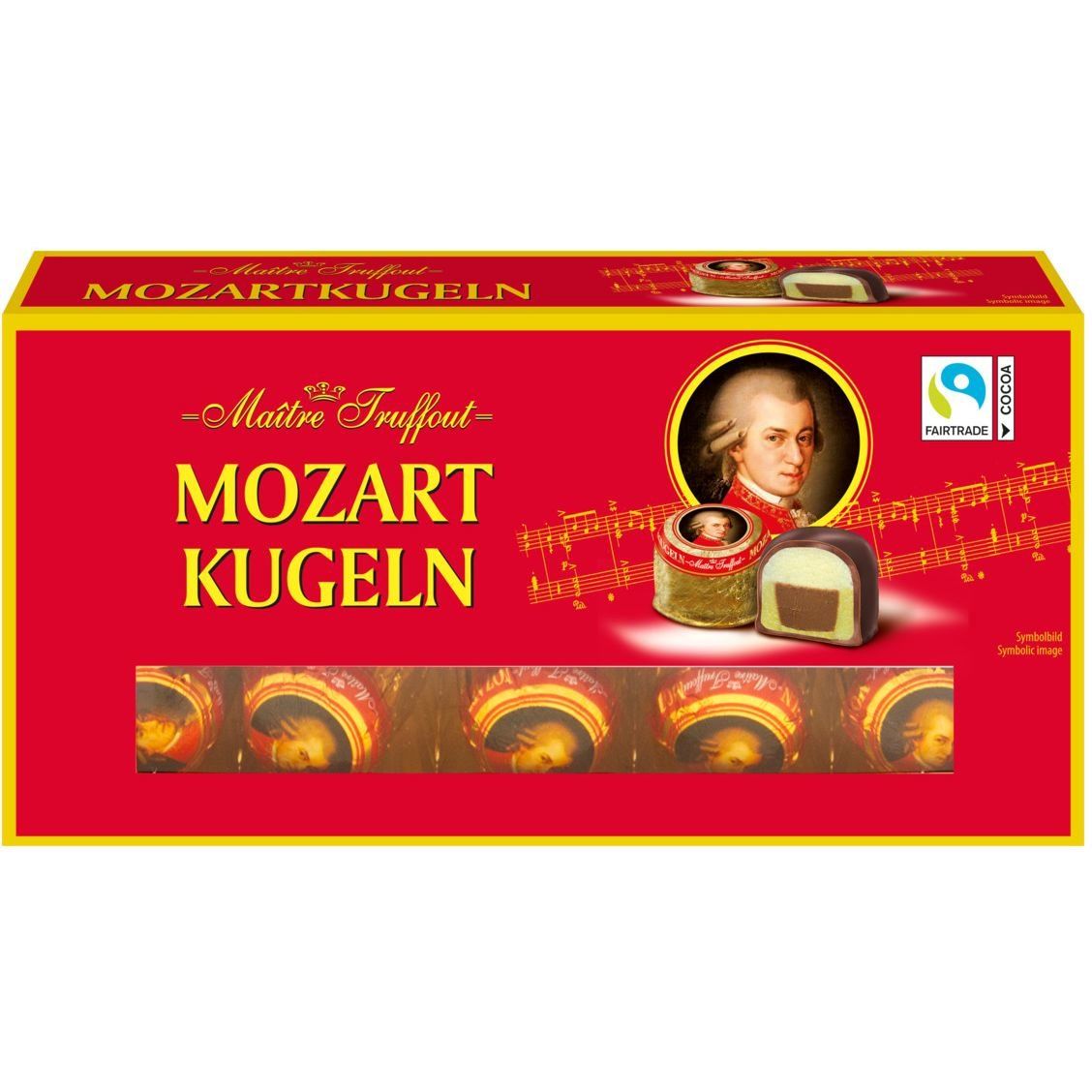 Цукерки Mozart "Balls" 200 г, Maitre Truffout