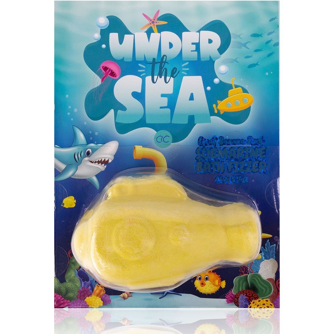 Ванна бомба UNDER THE SEA 150 г Підводний човен, аромат: банановий риф