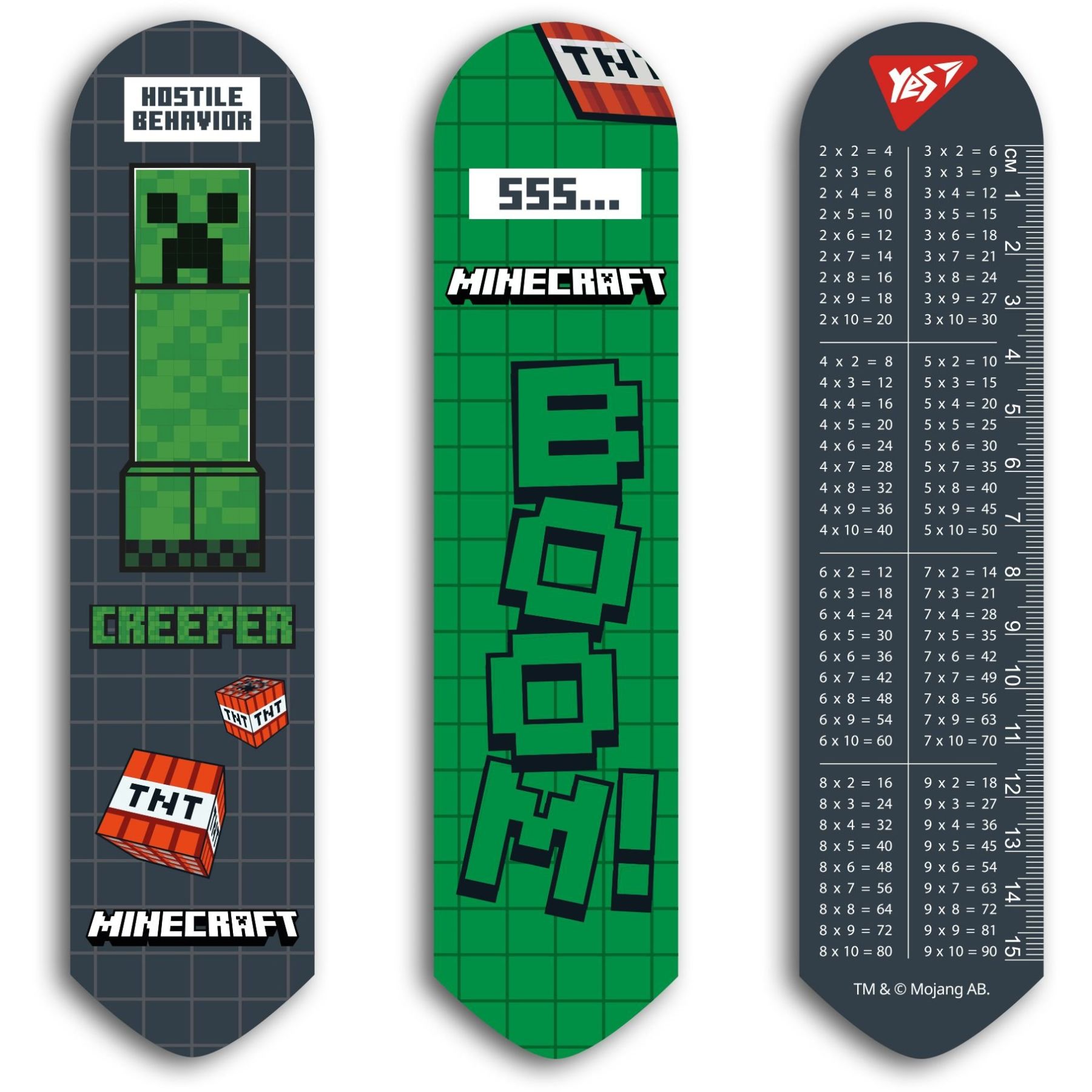 Закладка 2D Yes "Minecraft.Boom"