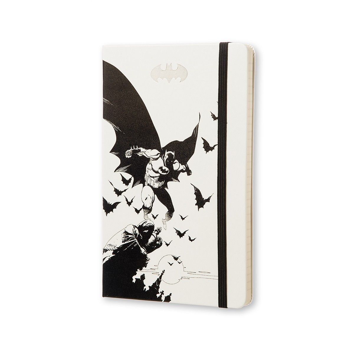 Блокнот Moleskine Batman средний / Линейка Белый