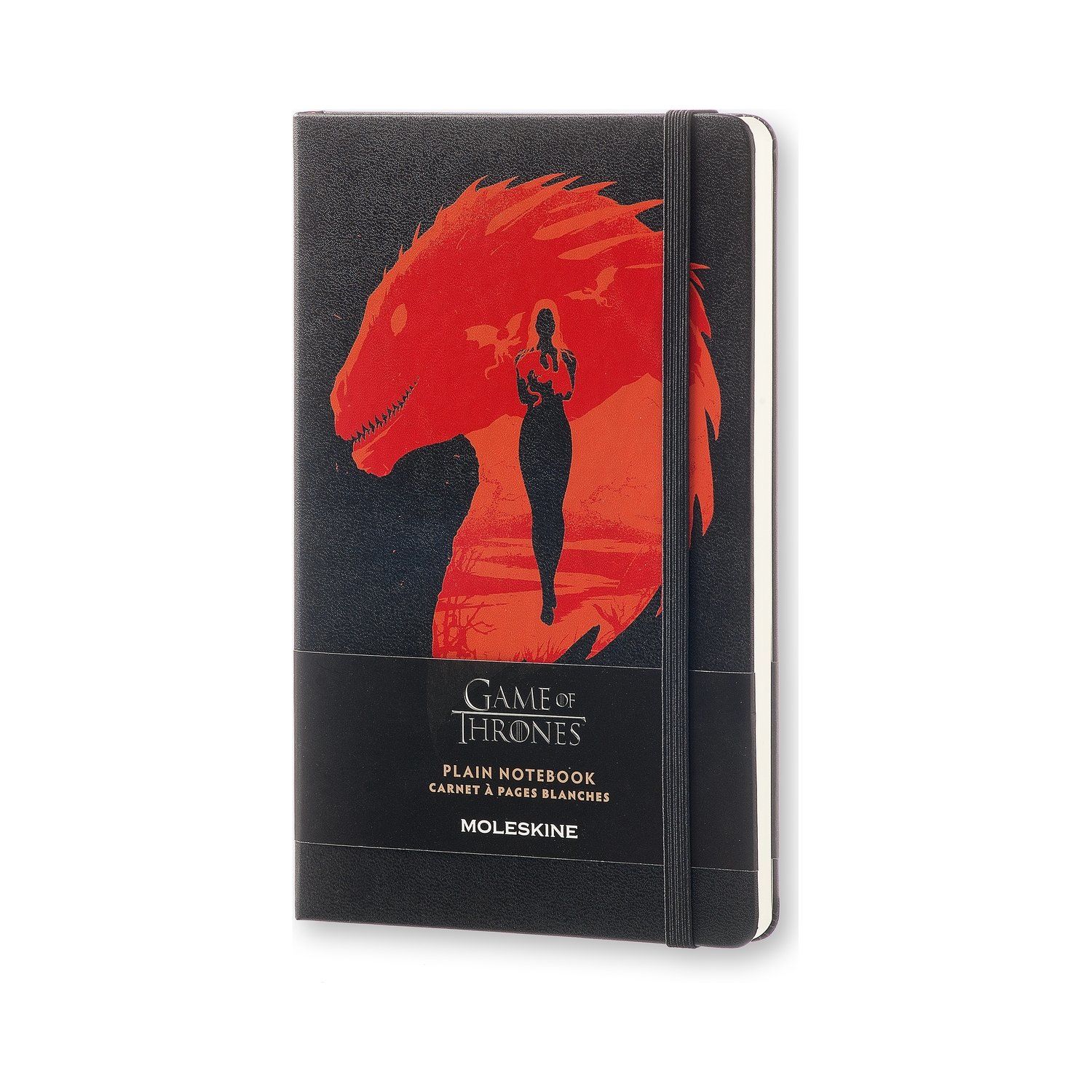 Блокнот Moleskine Game of Thrones средний / нелинейный Черный
