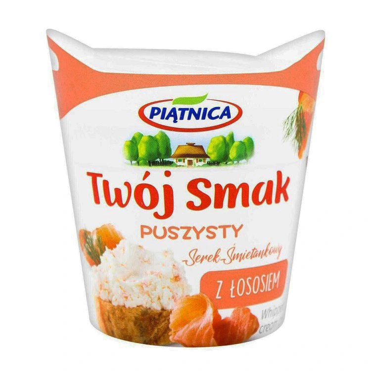 Крем-сир 60% вершковий з лососем Twoj Smak Piatnica, 150 г