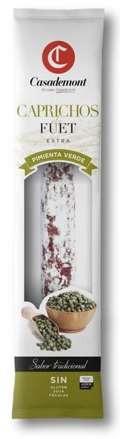 Ковбаса Фует міні з перцем с/в Casademont, 80 гр