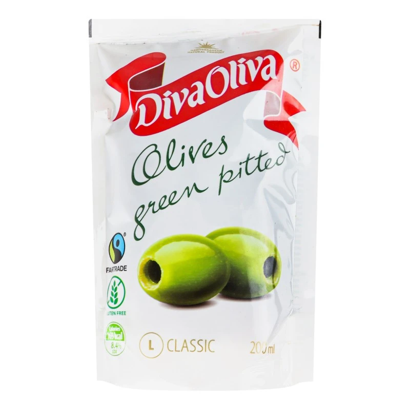 Оливки без кісточки Diva Oliva, 200 г