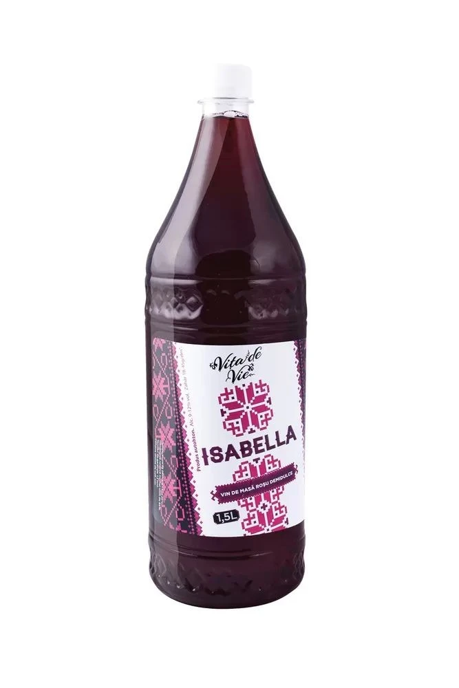 Вино червоне напівсолодке Pet Vita De Vie Isabella Radacini, 1.5 л