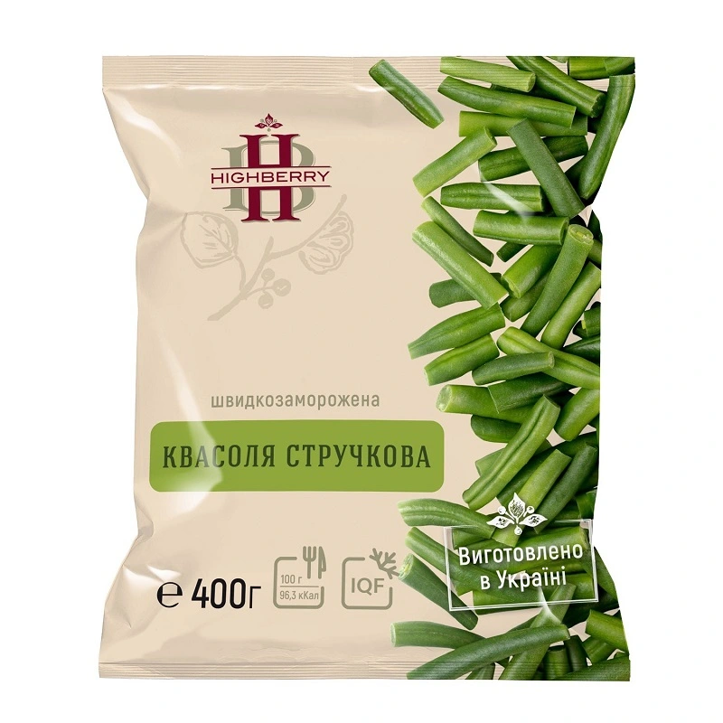Квасоля стручкова швидкозаморожена Highberry м/у 400г