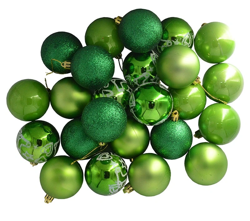 Набір новорічних куль D6 см 0121203 Меломан, 24 шт