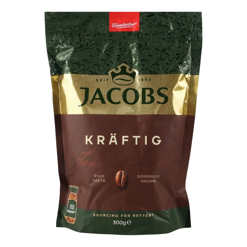 Кава розчинна Kraftig Jacobs, 300 г