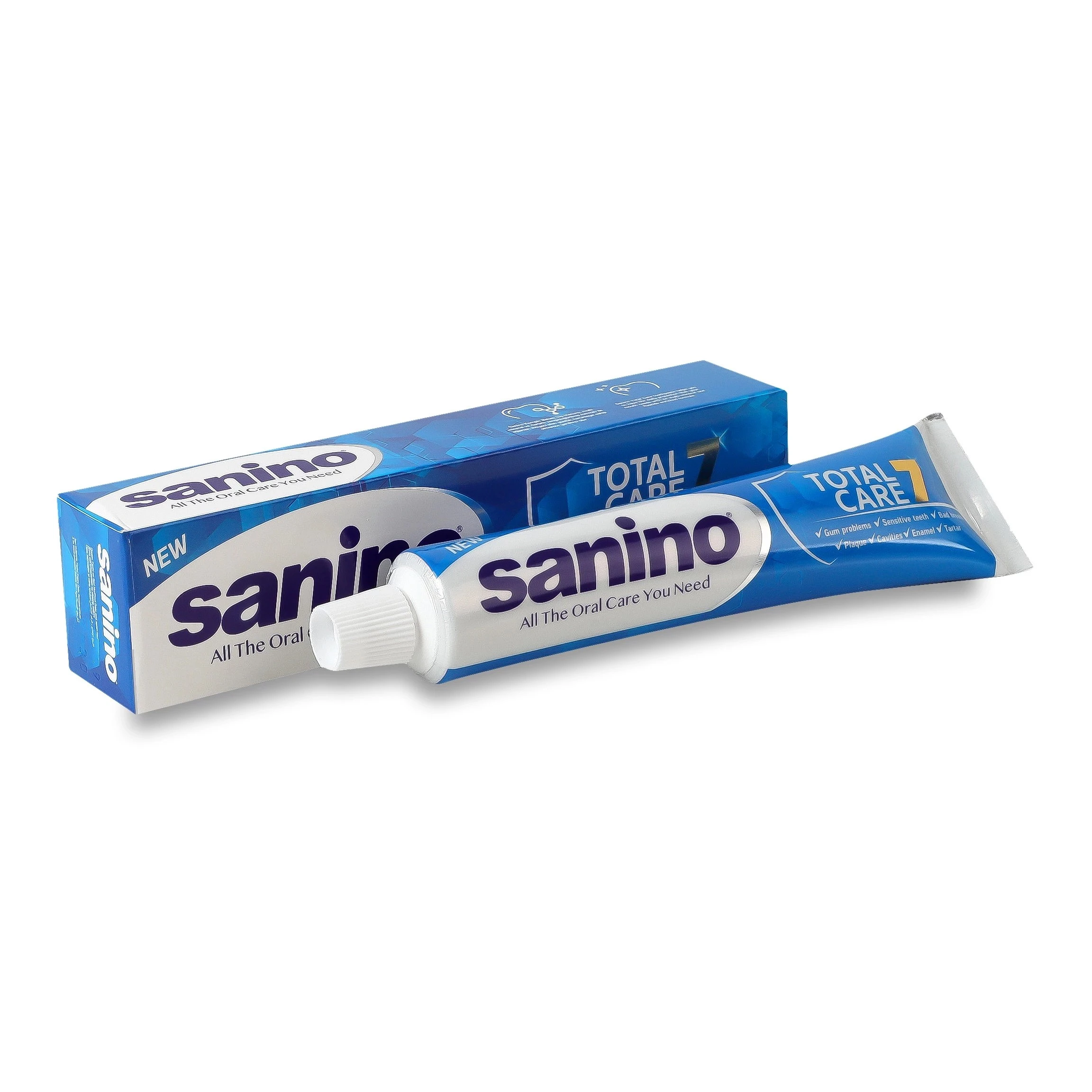 Зубна паста Total care Sanino 75мл